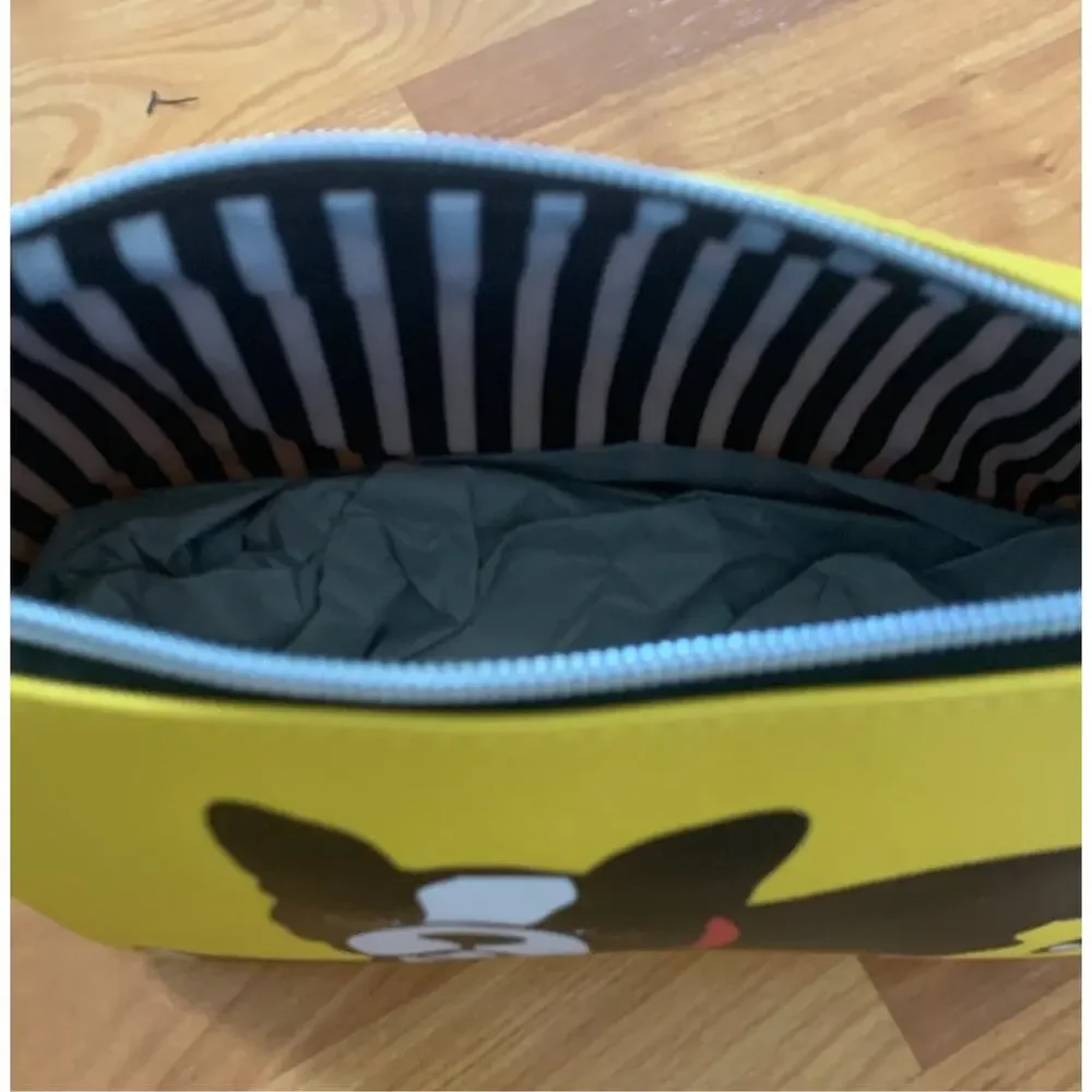 Marc Tetro Yellow Cosmetic Bag